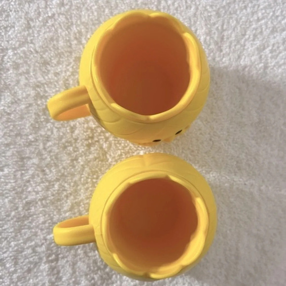 McDonalds Little Miss Sunshine Yellow Plastic Mugs Happy Meal Toys 2020 x2 - Picture 5 of 7